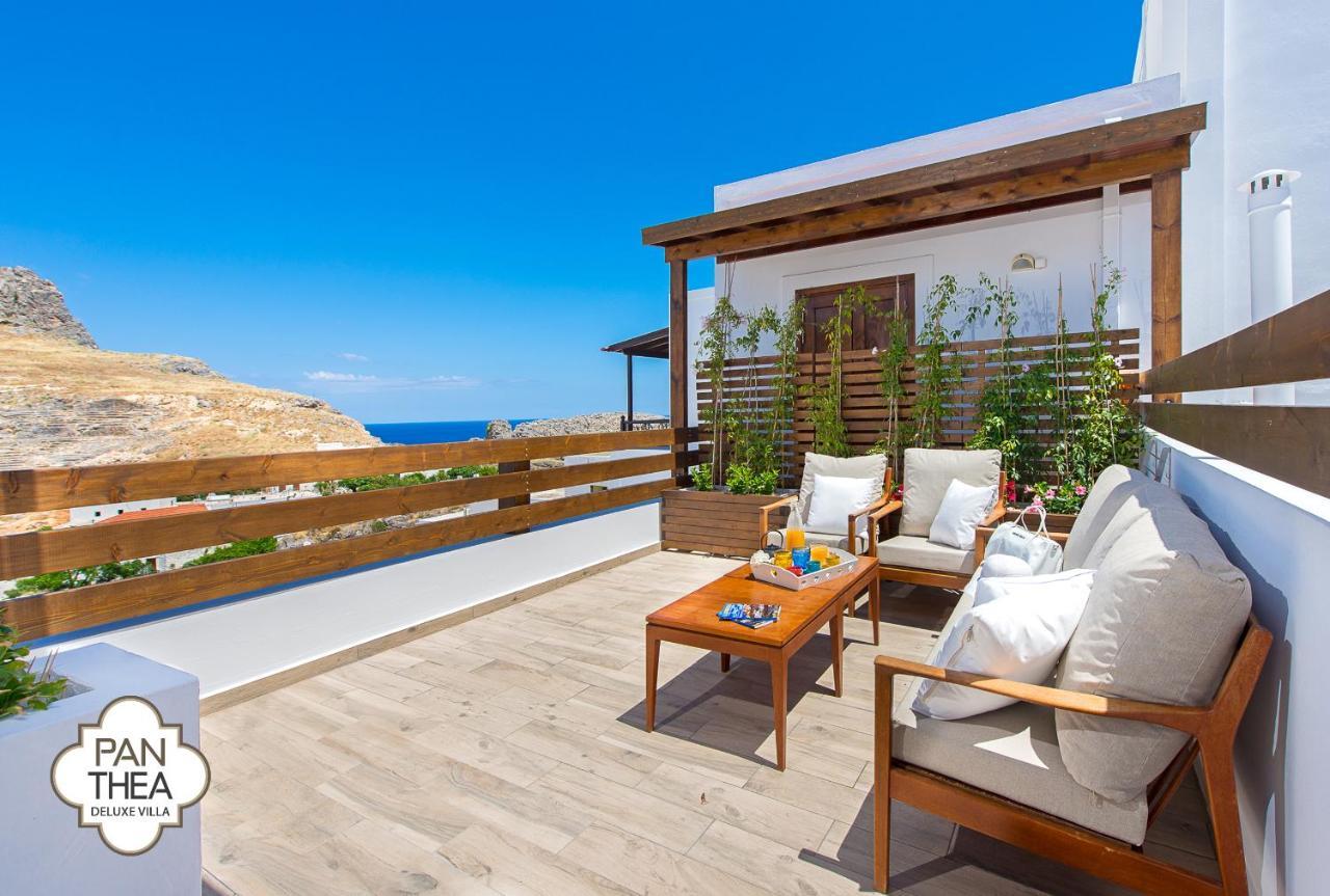 Villa Panthea Líndos Exterior foto