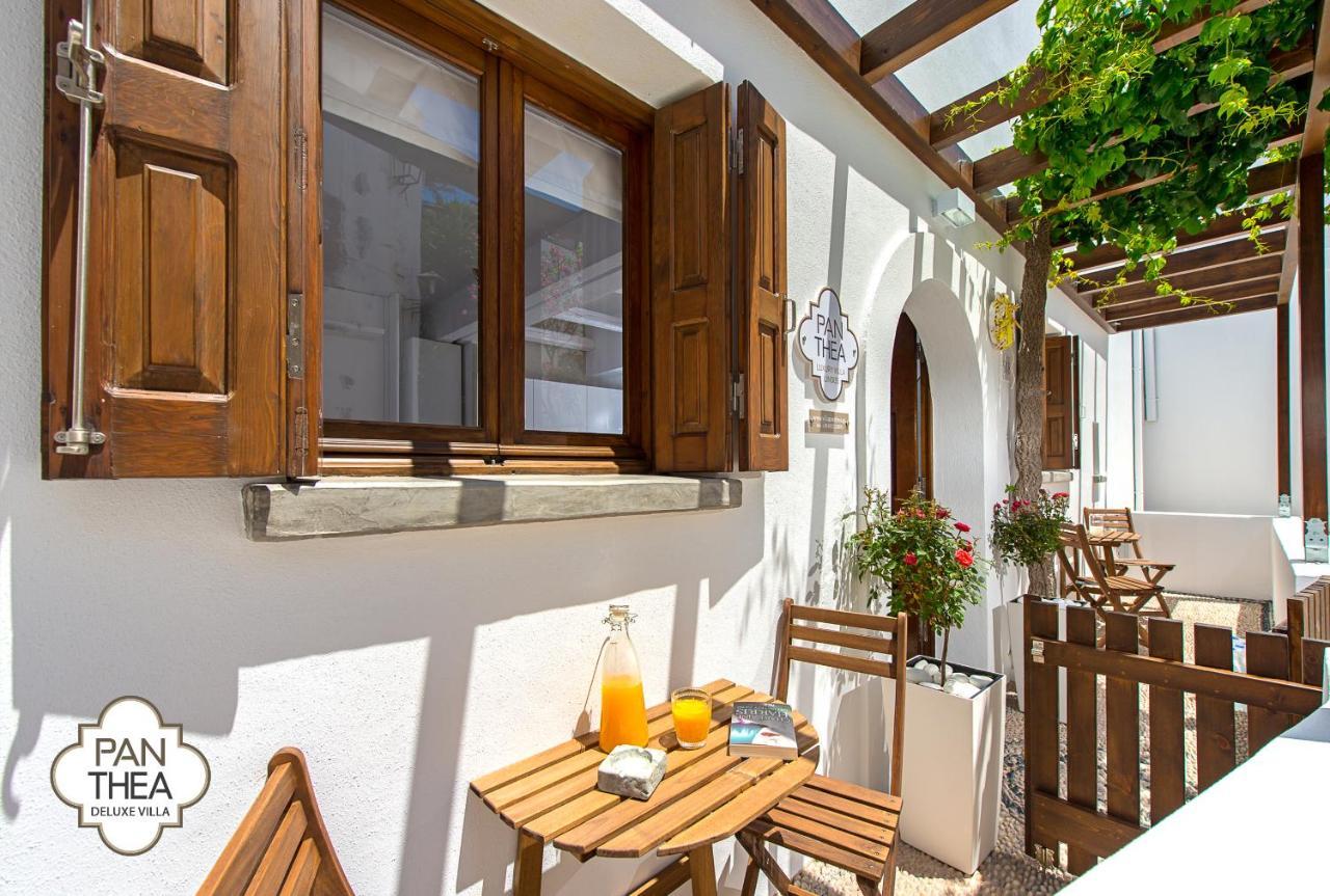 Villa Panthea Líndos Exterior foto