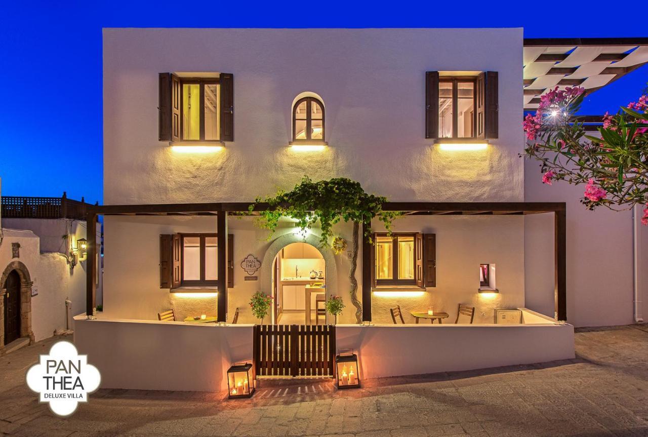 Villa Panthea Líndos Exterior foto